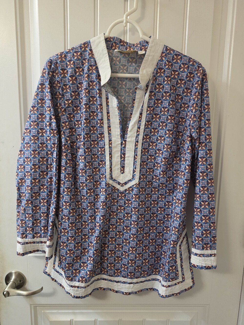 Nicoblu 100% cotton blouse size large
